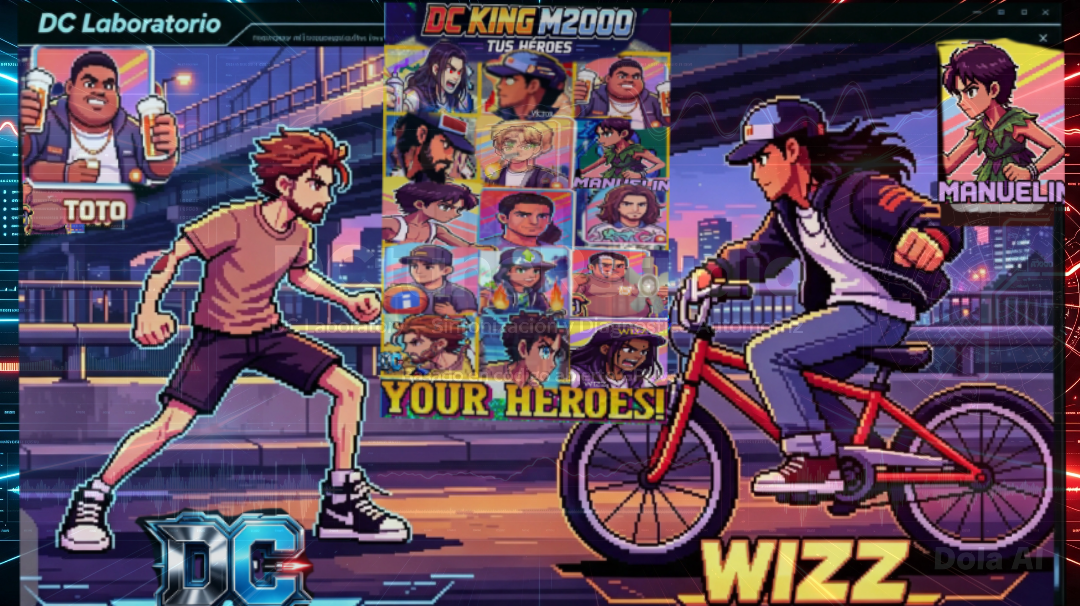 Arte conceptual de DC King M2000